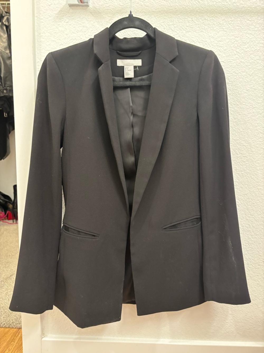 Zara Black Tailored Blazer